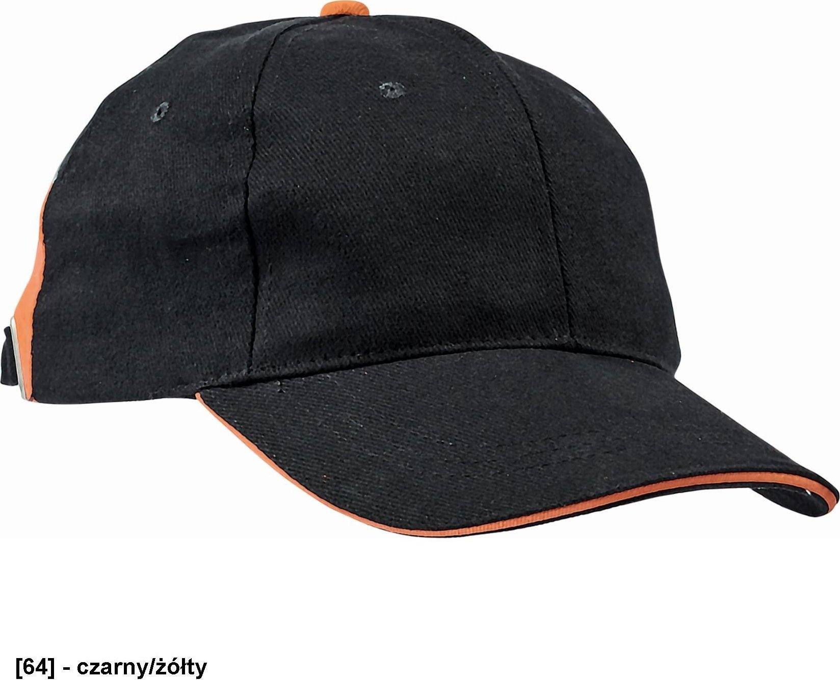 CERVA KNOXFIELD - czapka - czarny/żółty