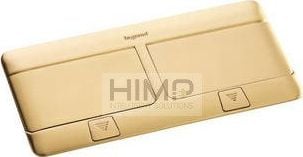 Legrand Puszka podłogowa Pop-up do wyposażenia, 8 (2x4) modułów, mosiądz Legrand 054018 himp