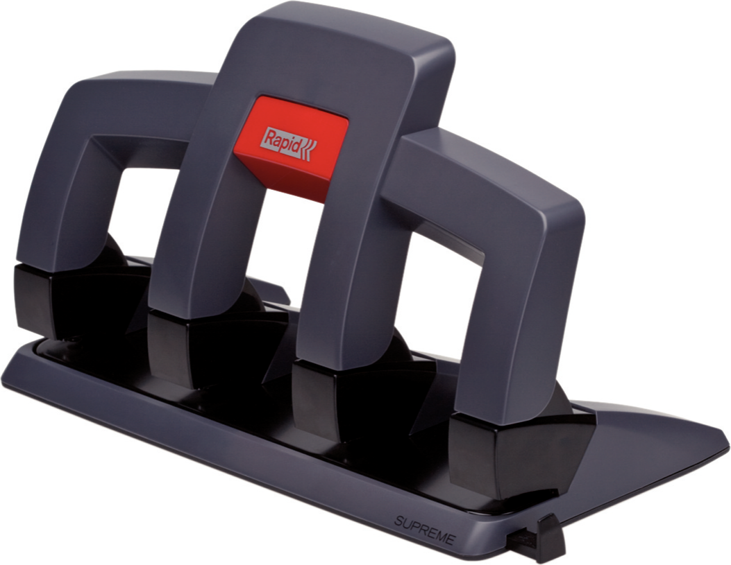 Dziurkacz Rapid Supreme 30 kartek Czarny (24845701)