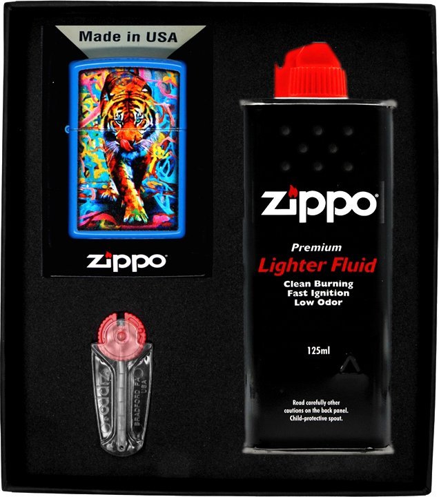 Zestaw ZIPPO Zapalniczka TIGER Prezentowy No1
