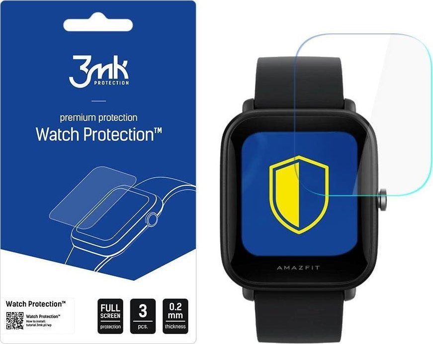 3MK Xiaomi Amazfit BIP U - 3mk Watch Protection™ v. ARC+