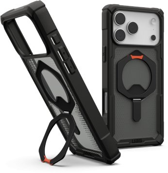 UAG Plasma XTE MagSafe - etui do iPhone 17 Pro Max kompatybilne z MagSafe (black / pop orange)