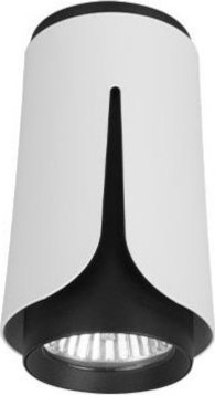 Kinkiet Mojeledy Oprawa natynkowa GU10 biało-czarna (IK250W)