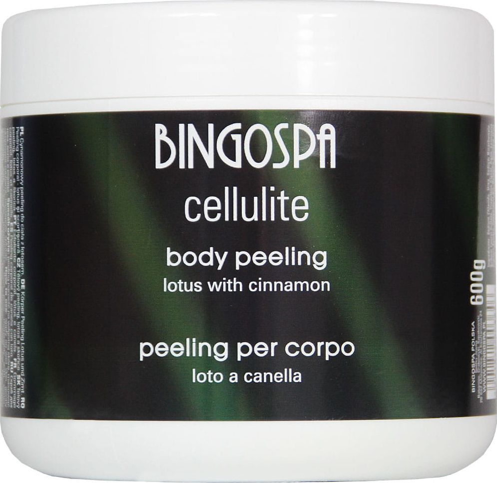 BingoSpa Peeling cellulite do ciała lotos i cynamon 600 g