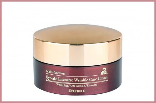 Deoproce Krem do twarzy z peptydem Syn-Ake Deoproce przeciwzmarszczkowy 100g