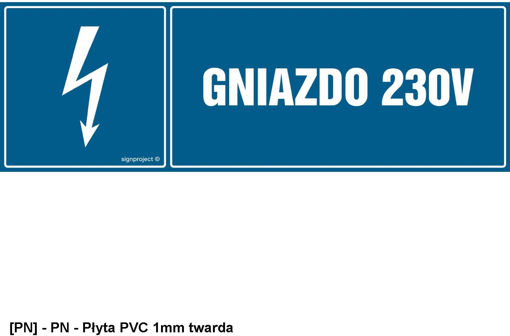 HH036 - Gniazdo 230 V 150x50