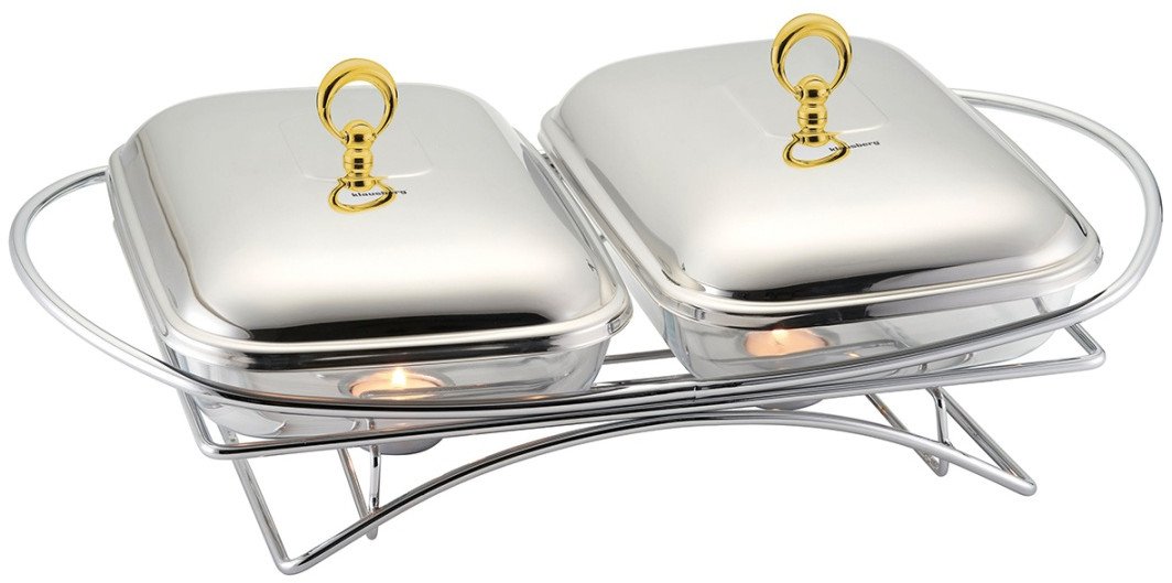 PODGRZEWACZ ŻAROODPORNY STOŁOWY 2x1,5L KLAUSBERG KB-7922