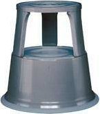 Wedo Taboret na rolkach, metal., kolor szary