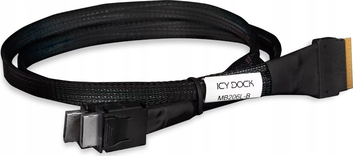 Icy Dock IcyDock Kabel SlimSAS 8i to 2 x OCulink 4i Cable, PCIe 4.0