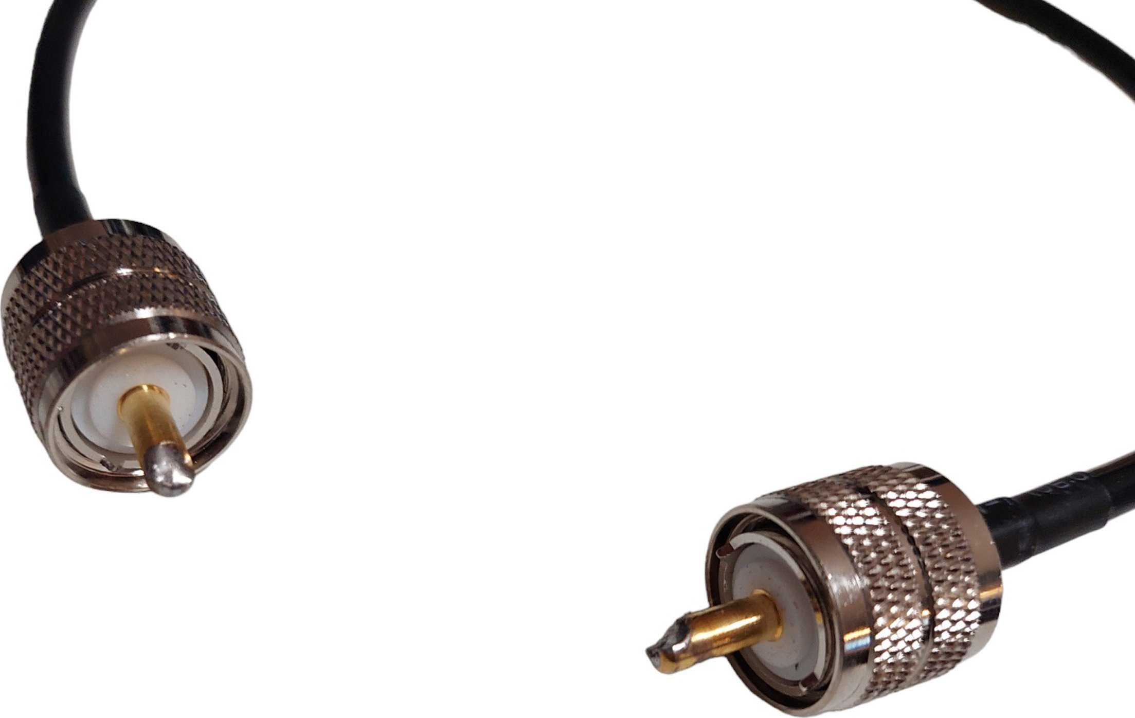 HamRadioShop Przedłużka RG58 UHF wtyk / UHF wtyk 50cm