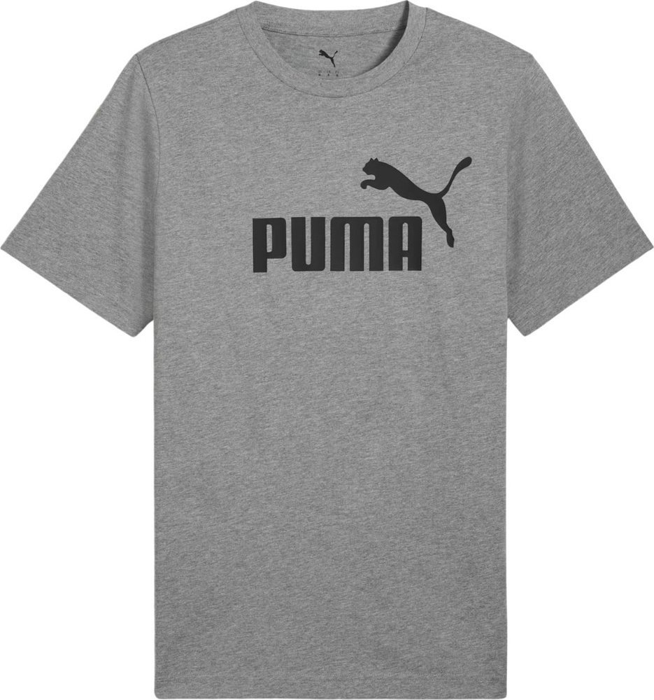 Koszulka męska Puma Ess No.1 Logo Tee szara 682532 03 M