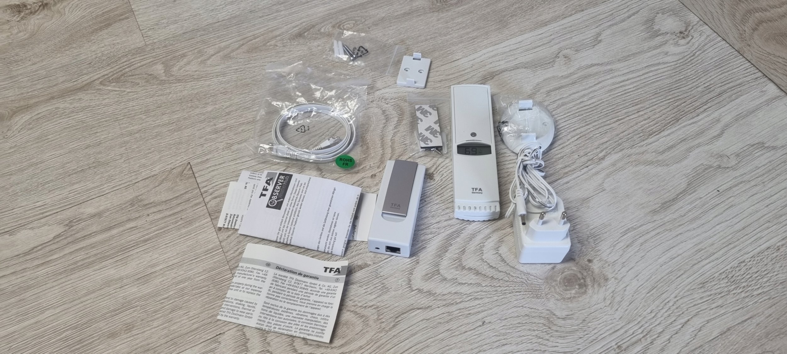 TFA WeatherHub OBSERVER 31.4012 StarterSet m.Thermo-Hygro Sender