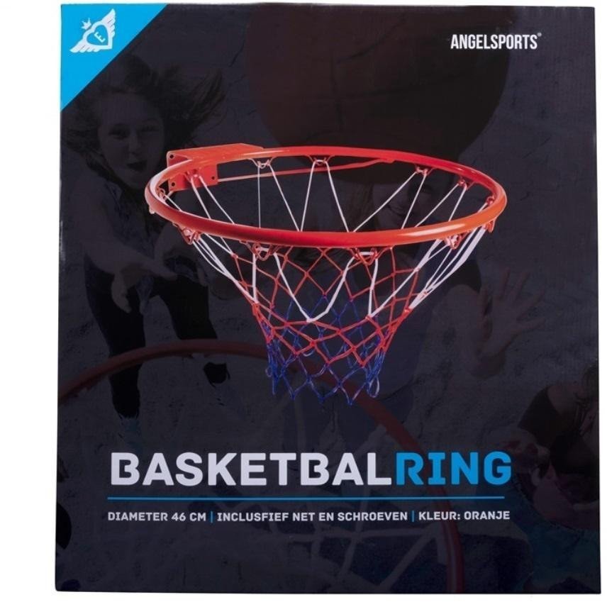 Obręcz do koszykówki z siatką