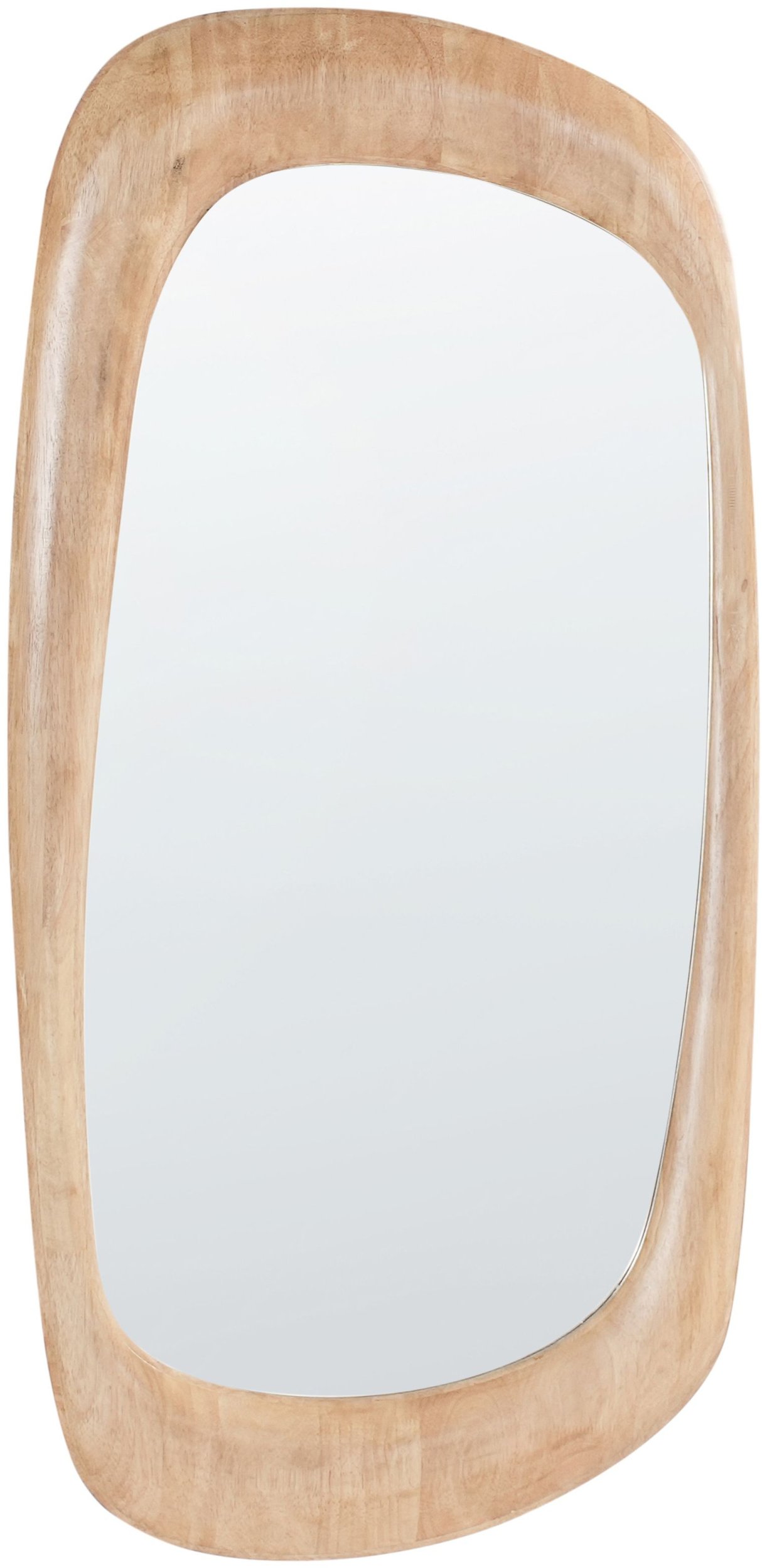 Lustro ścienne TRIZAY 57 cm 120 cm Drewno Brązowy