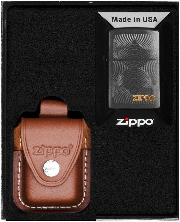 Zestaw ZIPPO Zapalniczka FANS DESIGN Prezentowy No4