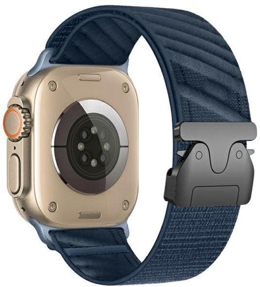 Beline pasek Apple Watch Oblique 42/44/45/49mm granatowy/navy