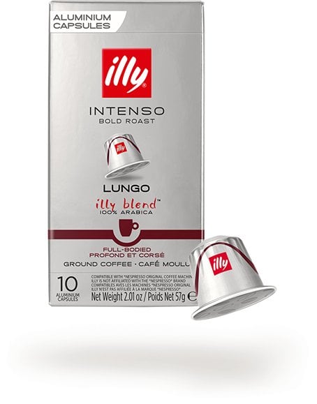illy Kapsułki do Nespresso Intenso Lungo 10 sztuk