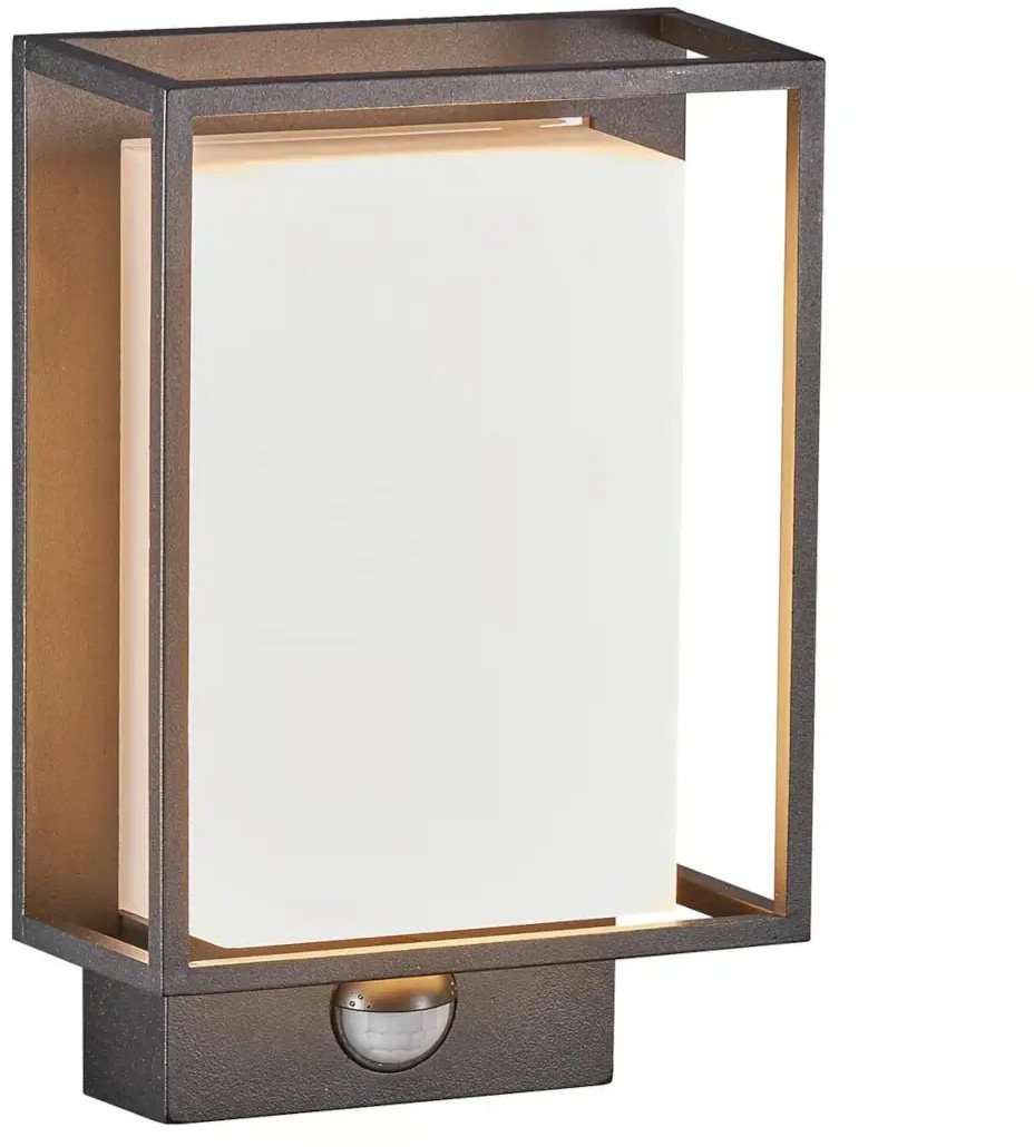 Ogrodowy kinkiet ścienny NESTOR 49051503 na taras IP44 czarny