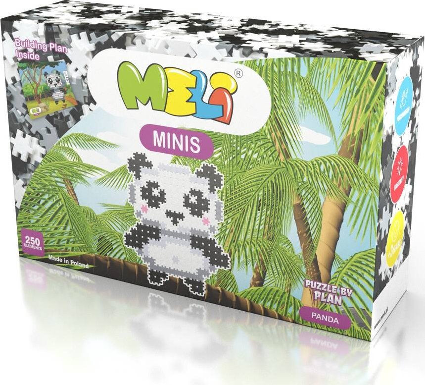 Meli Klocki Meli Minis Panda 250 el.