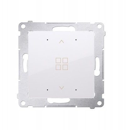 Grupowy sterownik roletowy do przewodowego sterowania DEZ1G.01/11, biały