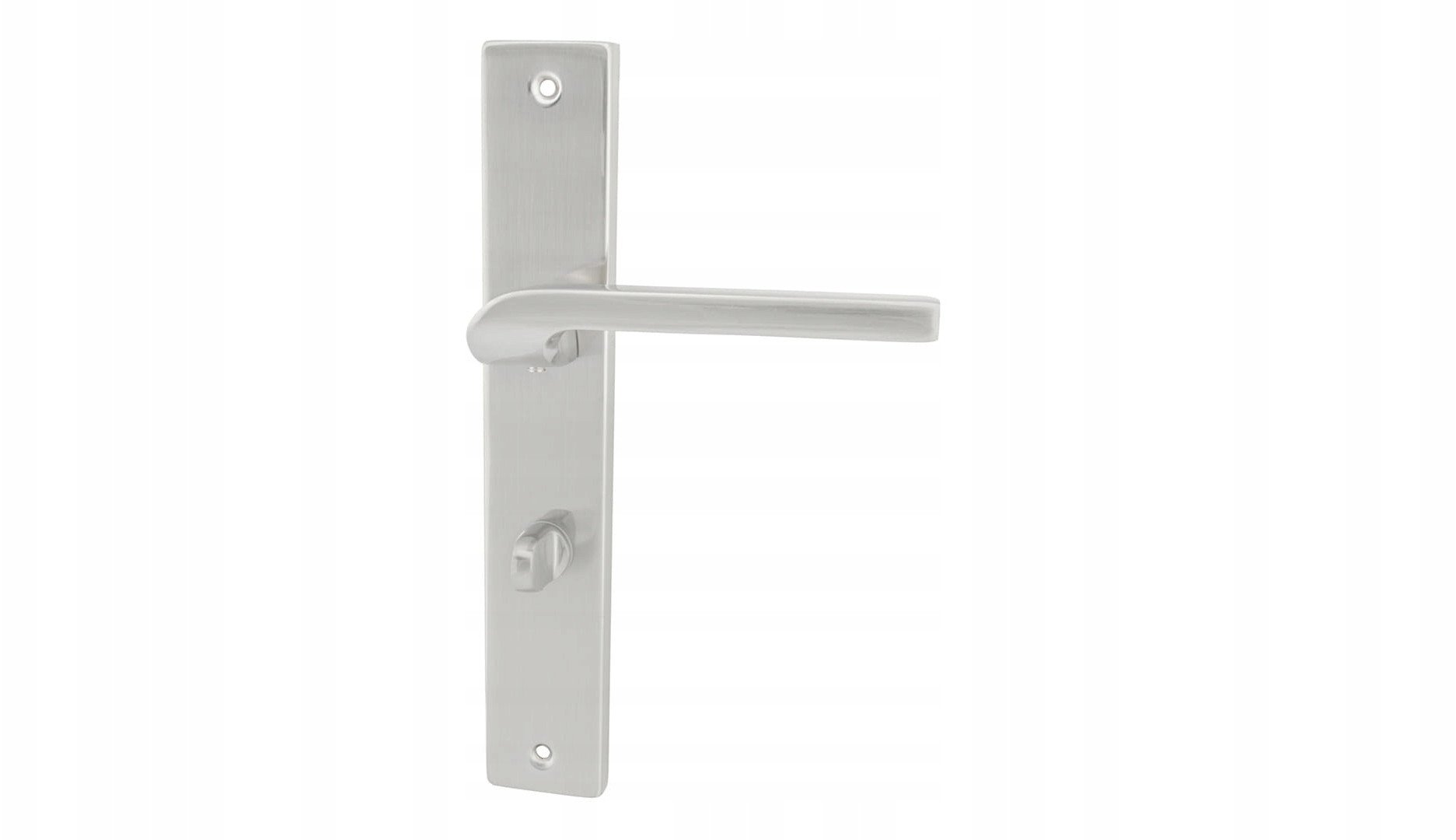 KLAMKA DRZWIOWA PRZEBICIE WC ZOYA NIKIEL SATYNA