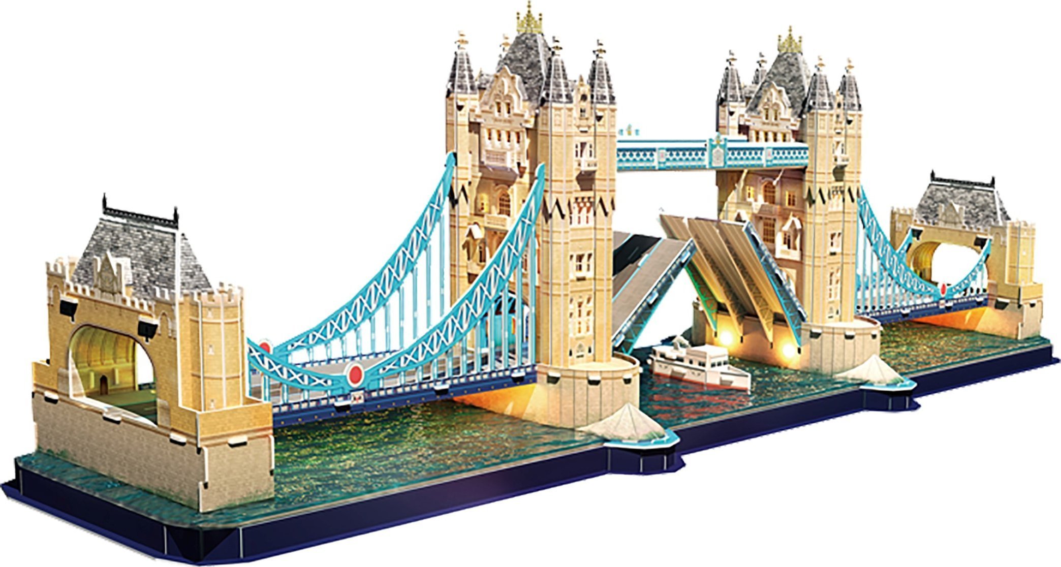 Cubic Fun CUBIC FUN PUZZLE 3D TOWER BRIDGE LED (L531h)