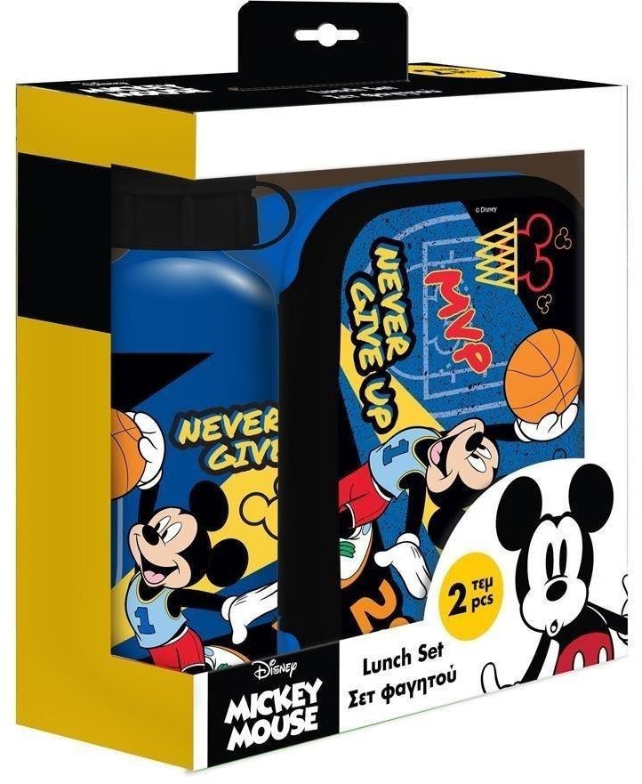 Lunchbox butelka 500ml + pudełko 800ml Mickey