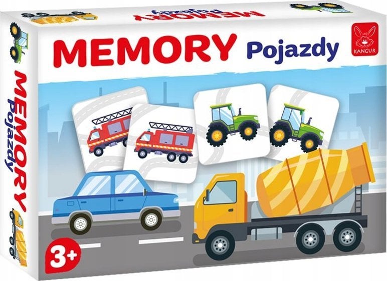 Kangur Memory Pojazdy gra Kangur
