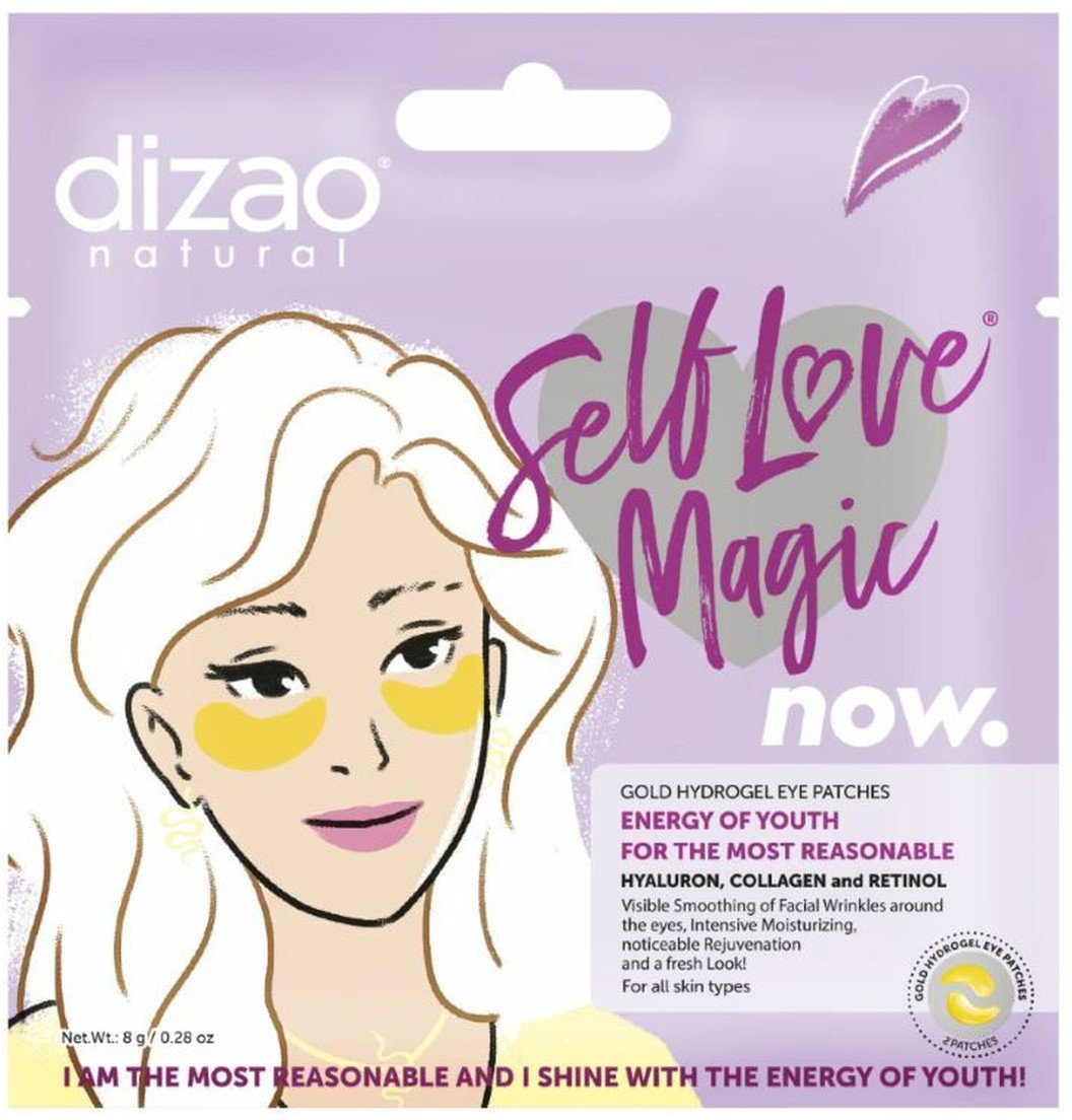 Dizao Self love Hydrożelowe płatki pod oczy Kolagen i retinol 8g