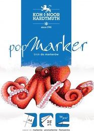 Koh I Noor Blok do markerów A4 25k biały