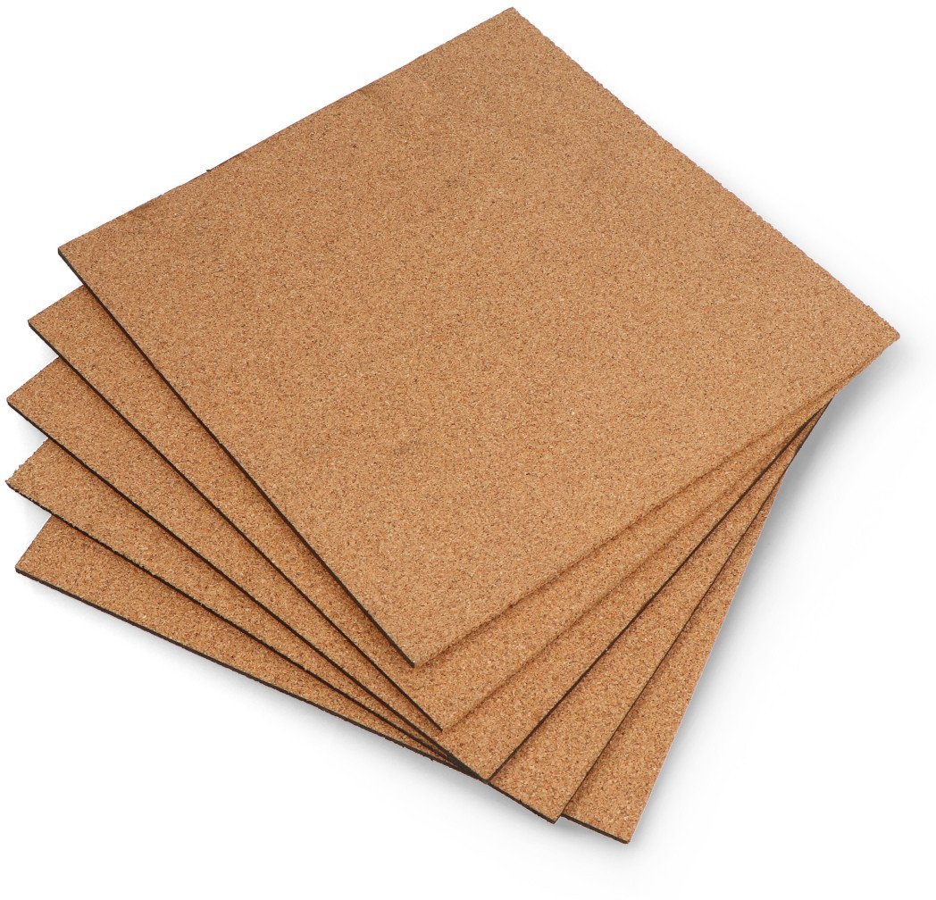 Płyta korkowa drobnoziarnista - 3mm - 200x200mm - 5szt.}
