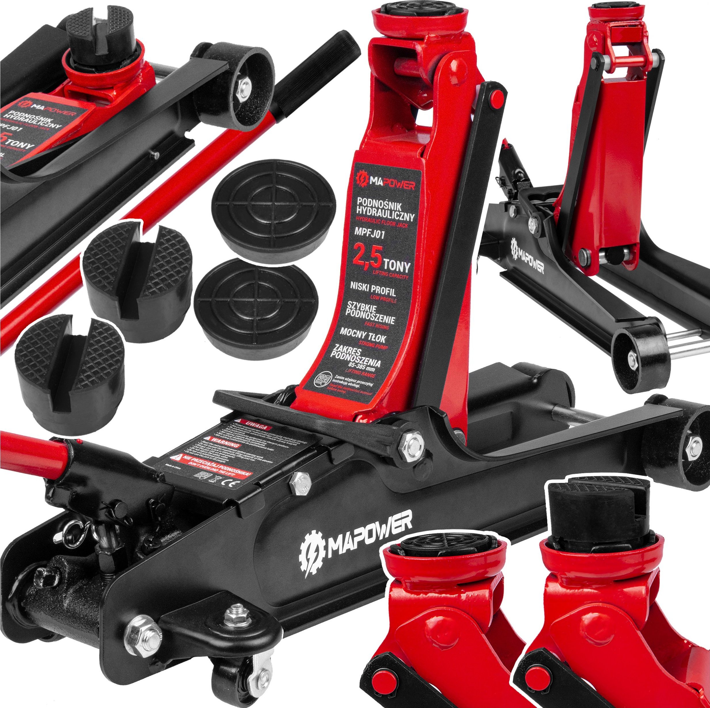MaPower MAPOWER MPFJ01 Podnośnik hydrauliczny samochodowy