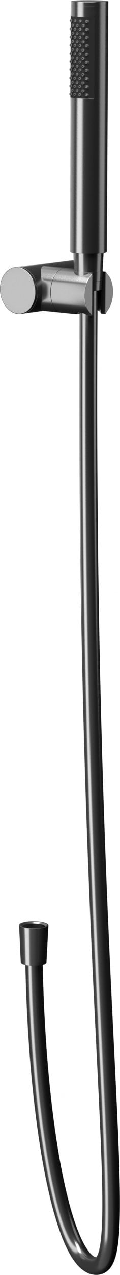 Zestaw prysznicowy Cersanit Zestaw natryskowy z uchwytem punktowym ZEN gun metal (S951-618)