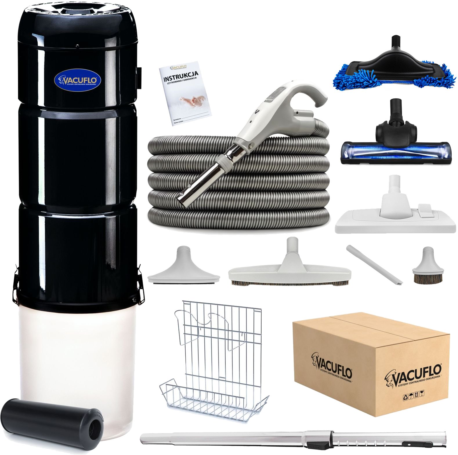 Vacuflo Jednostka VACUFLO TC 488Q + Zestaw Gold TC 488QX + GOLD 7m