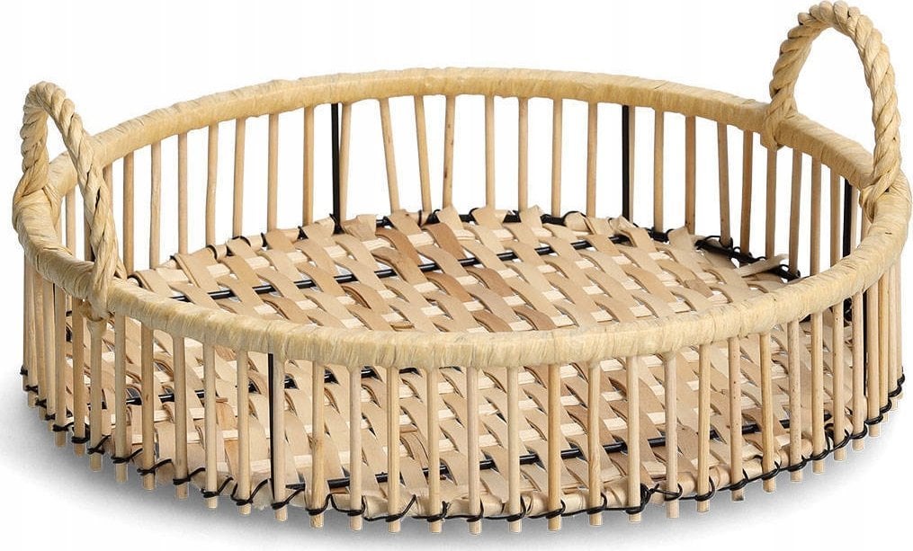 Zeller Taca dekoracyjna RATTAN, Ø 32 cm, ZELLER