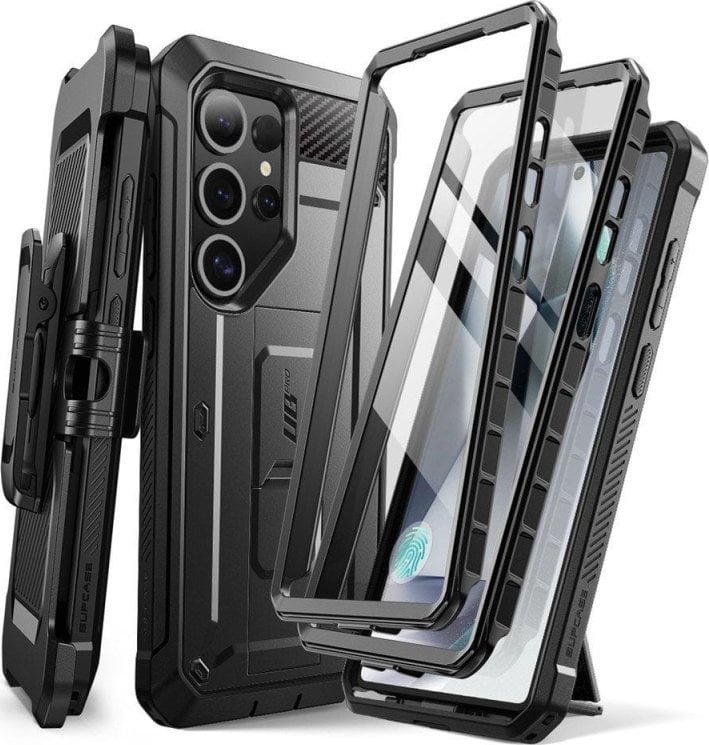 SUPCASE UNICORN BEETLE PRO 2-SET GALAXY S25 ULTRA BLACK