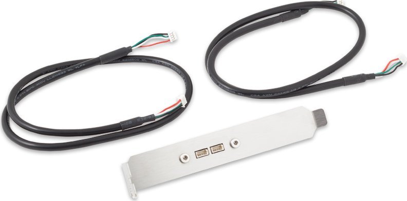 Aqua Computer Aqua Computer RGBpx-Slotblende für zwei RGBpx-Verbindungen