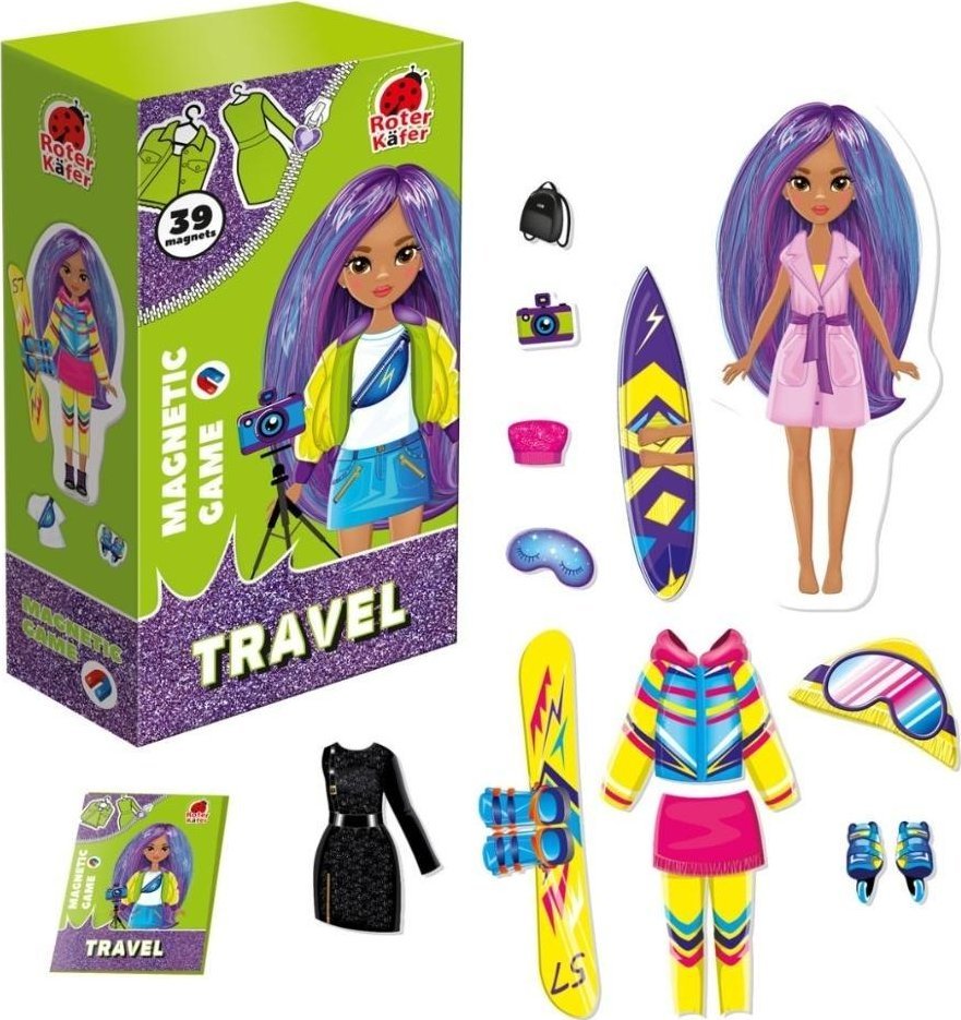 Układanka magnetyczna Podróżniczka