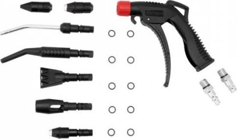 Airpress PISTOLET DO PRZEDMUCHU + 7 DYSZ