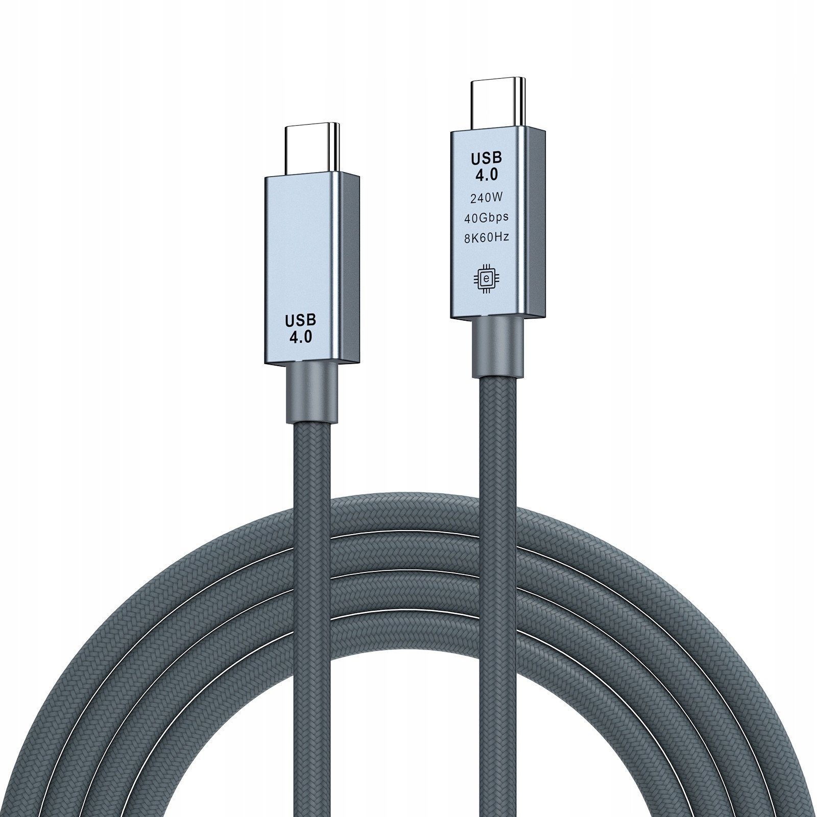 Kabel USB Bounn USB-C - USB-C 1 m Czarny (JL-8KC4010S)