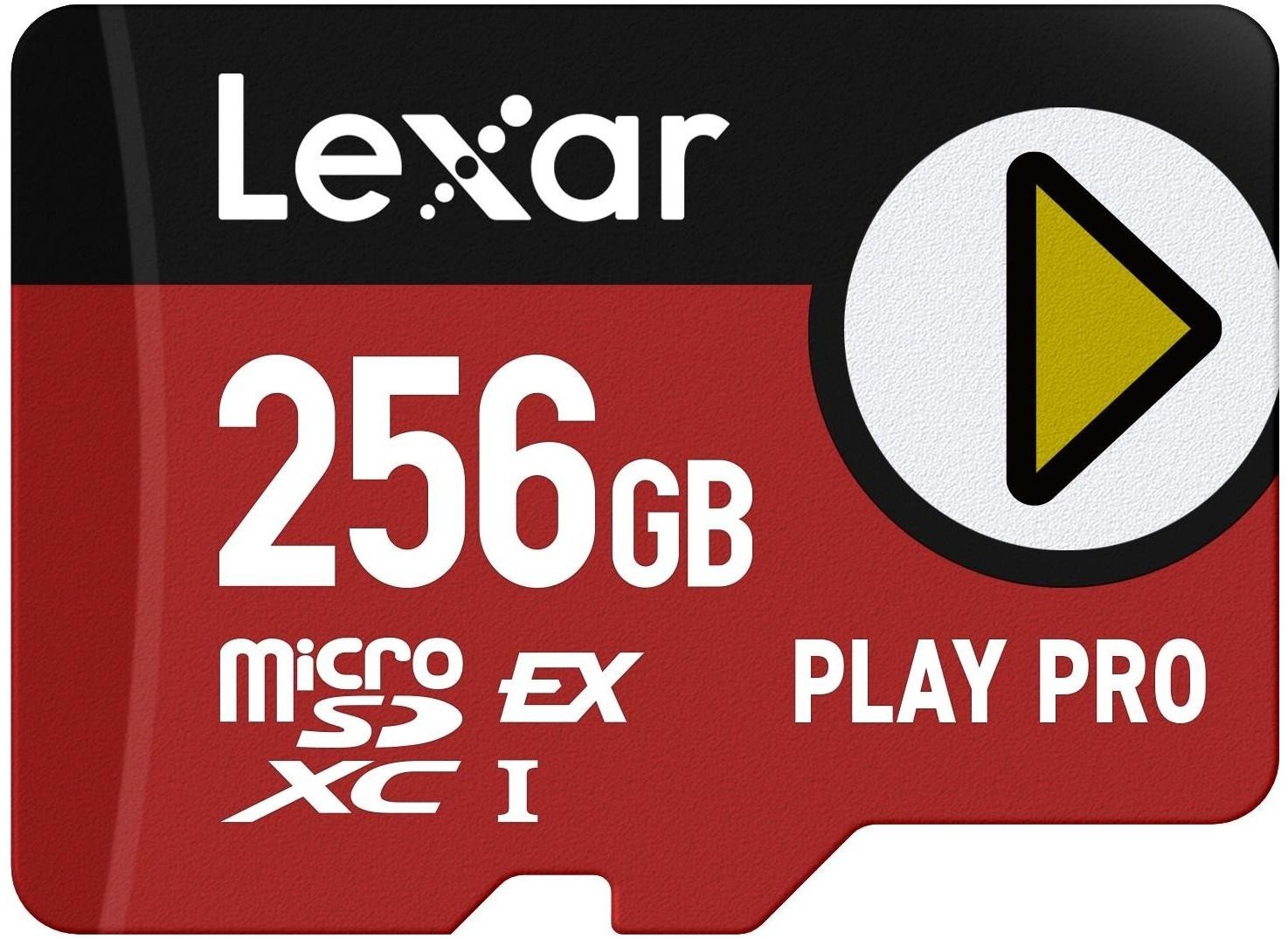 Karta Lexar Play Pro MicroSDXC 256 GB UHS-I (LMSXPS0256G-BNNNG)