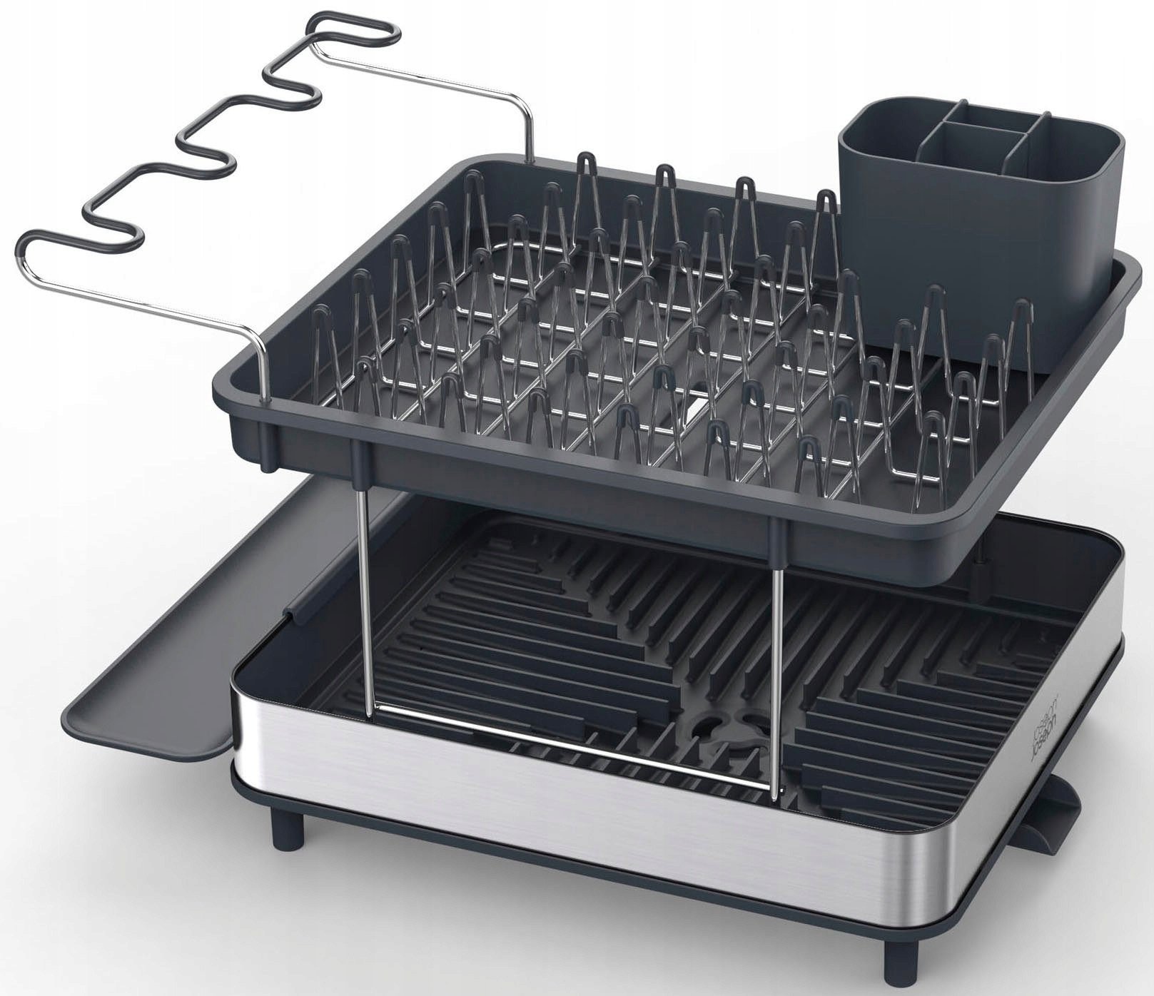 Joseph Joseph Excel Stahl-Abtropfschale mit 2 Ebenen