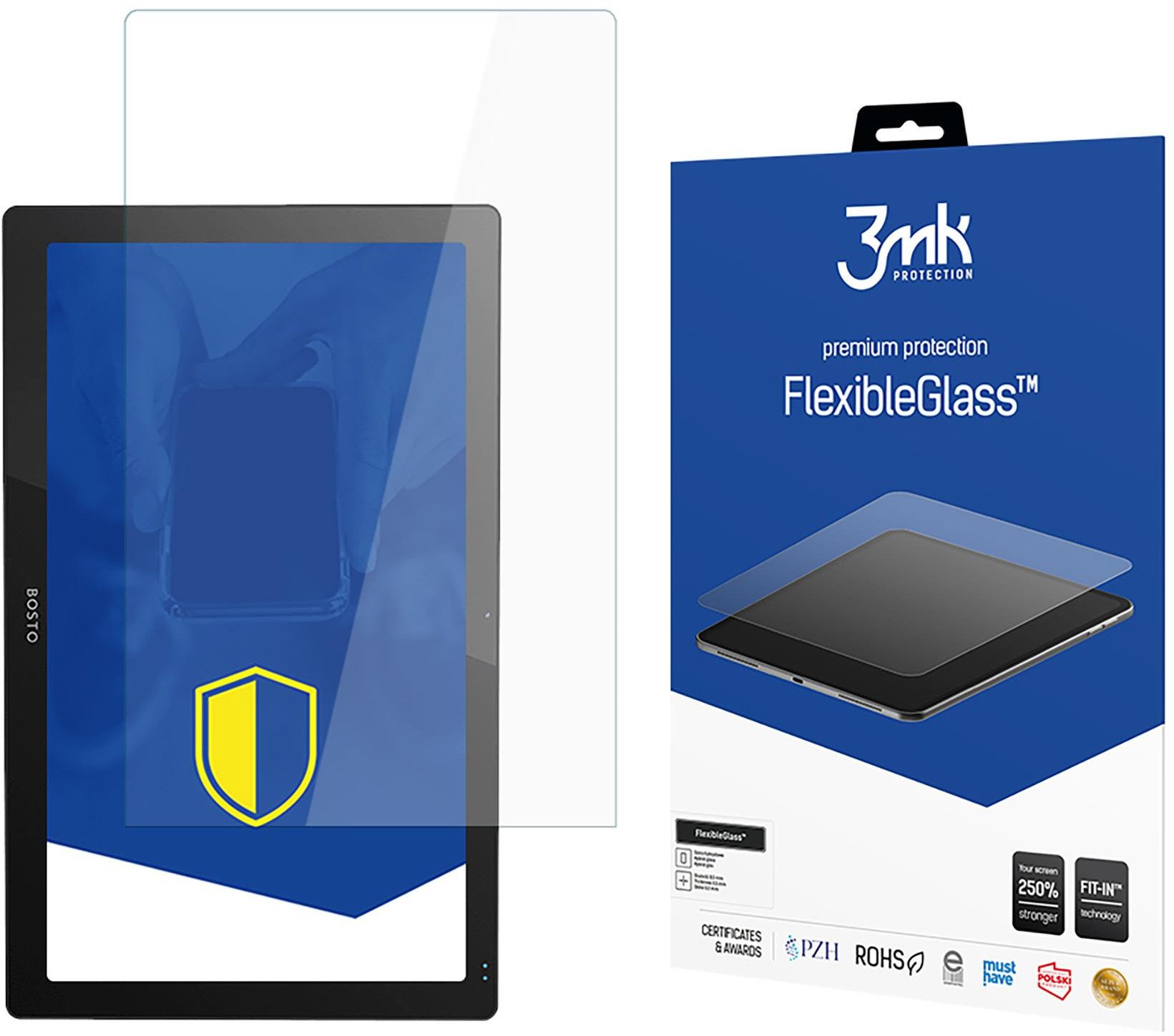 BOSTO BST-X7 - UP TO 25 3MK FLEXIBLEGLASS