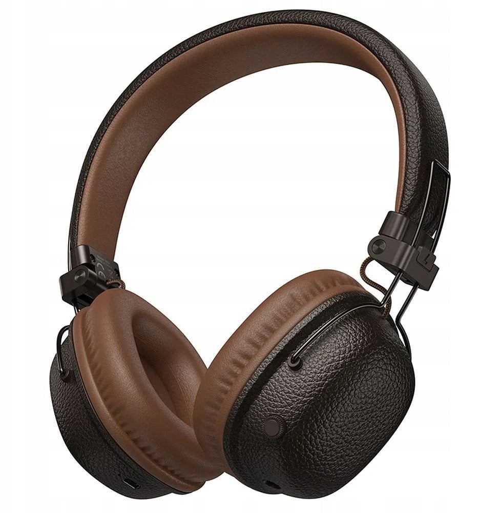 Słuchawki bezprzewodowe nauszne Hoco W64 brązowe