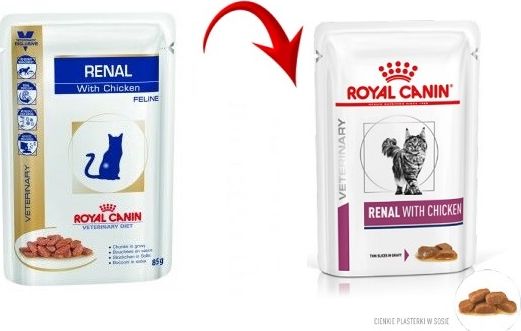 Royal Canin ROYAL CANIN Renal with Chicken 12x85g saszetka