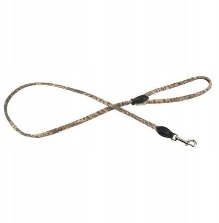 Barry King Smycz dla psa, wzór CHEETAH, okrągły 8mm /120cm
