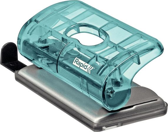 Dziurkacz Rapid mini ColourIce 10 kartek Niebieski (5001331)