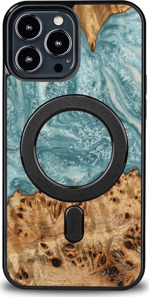 BeWood Etui Bewood Unique na iPhone 13 Pro Max - Planets - Uran z MagSafe