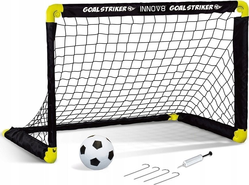 ZESTAW BRAMKA SKŁADANA Z SIATKĄ 91x61x61CM PIŁKA I POMPKA