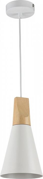 Lampa wisząca Maytoni Bicones nowoczesna industrial biały (P359-PL-140-W)